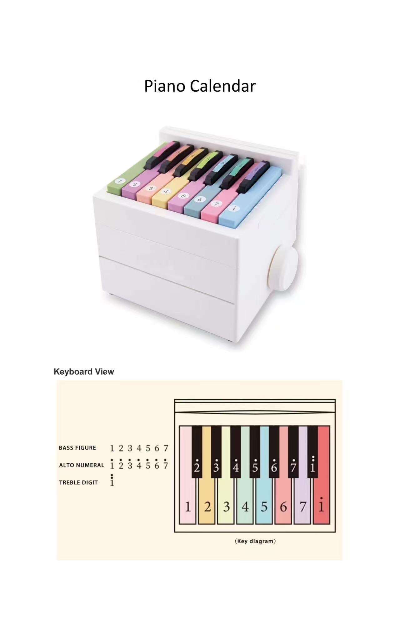 Billie Eilish Piano Calendar 2025